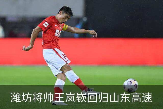 潍坊将帅王岚嵚回归山东高速