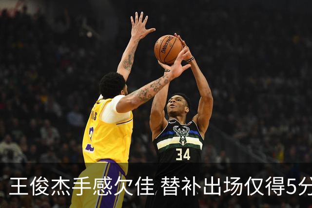 王俊杰手感欠佳 替补出场仅得5分